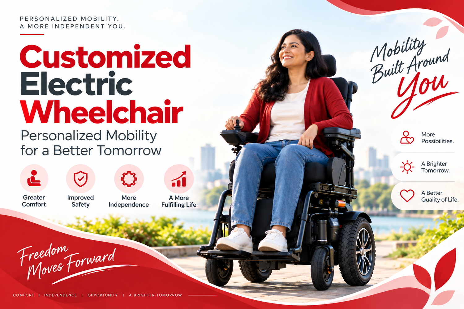 Customized Electric Wheelchair: Personalized Mobility for Greater Comfort and Independence