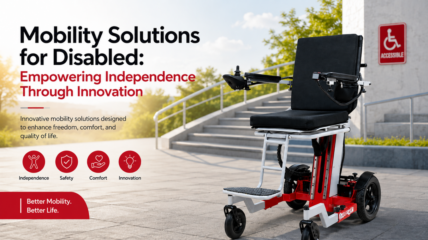 Mobility Solutions for Disabled: Empowering Independence Through Innovation