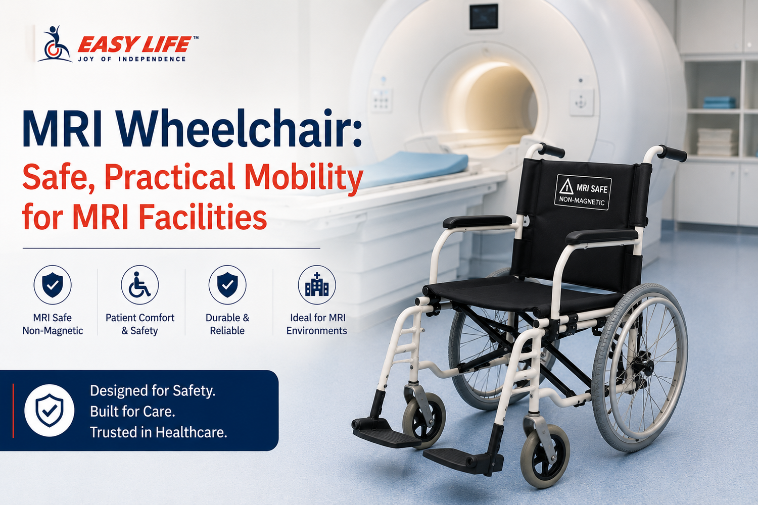 MRI Wheelchair: Safe, Practical Mobility for MRI Facilities