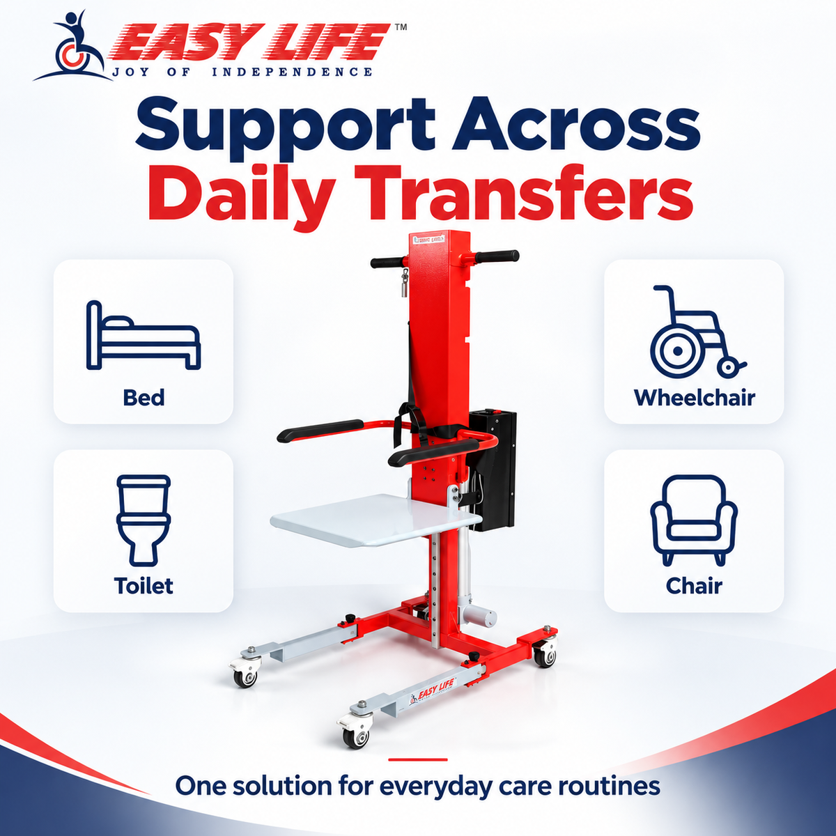 Elderly/Patient Floor Lift - Electric