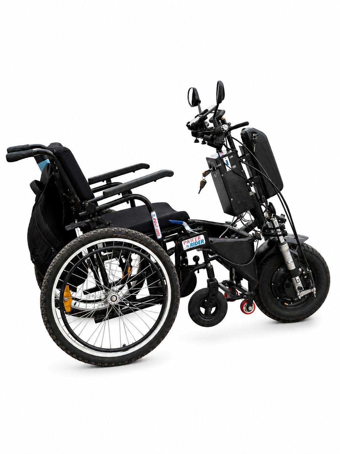 Power Rider with Manual Wheelchair