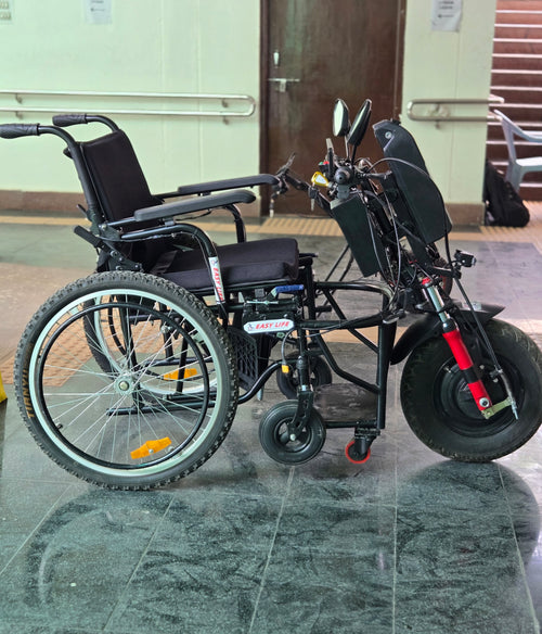 Power Rider with Manual Wheelchair
