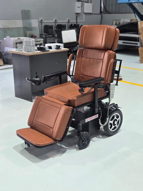 Bed Convertible Power Wheelchair - without Height Adjustment