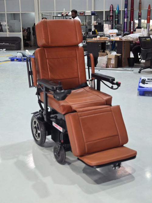 Bed Convertible Power Wheelchair - without Height Adjustment