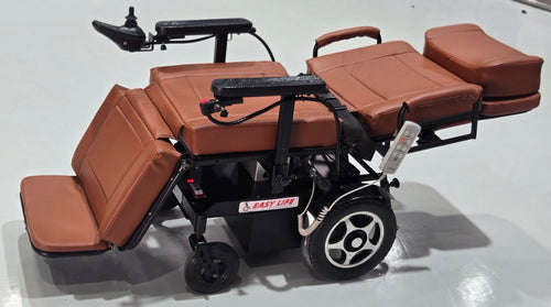 Bed Convertible Power Wheelchair - with Height Adjustment