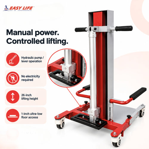 Elderly/Patient Floor Lift - Manual