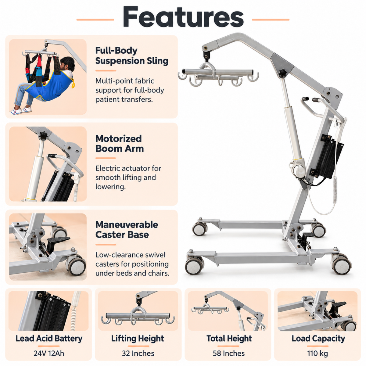 Patient Lifting Hoist