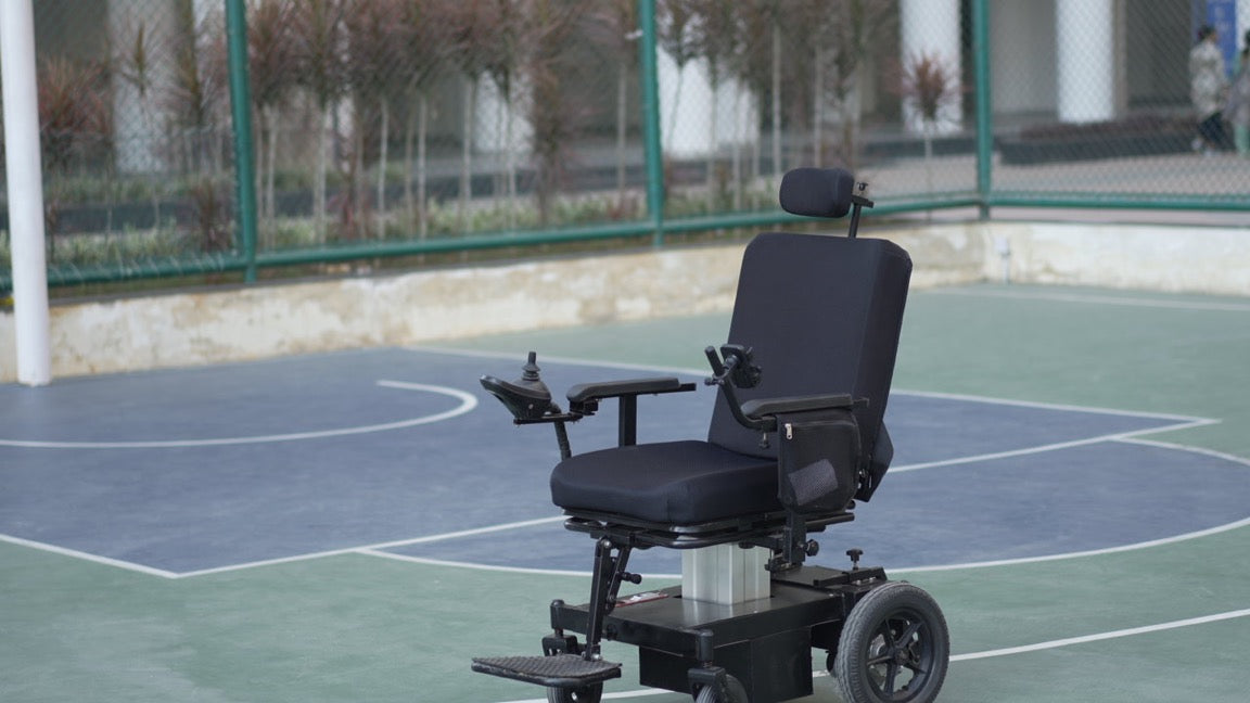 Height Adjustable Power Wheelchair – Telescopic Lifting Mechanism