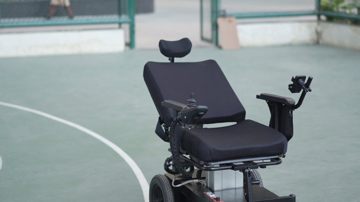 Height Adjustable Power Wheelchair – Telescopic Lifting Mechanism