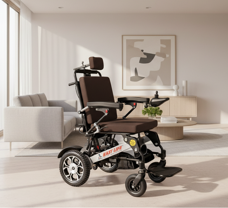 Travel Lite Power Wheelchair - with Reclining Functionality