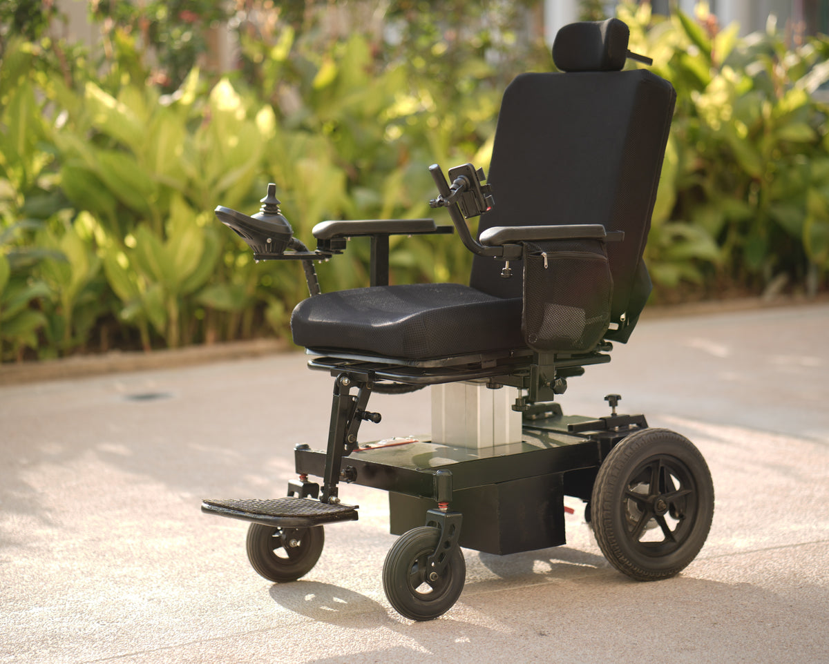 Height Adjustable Power Wheelchair – Telescopic Lifting Mechanism
