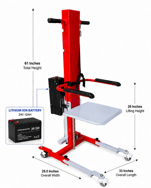 Elderly/Patient Floor Lift - Electric