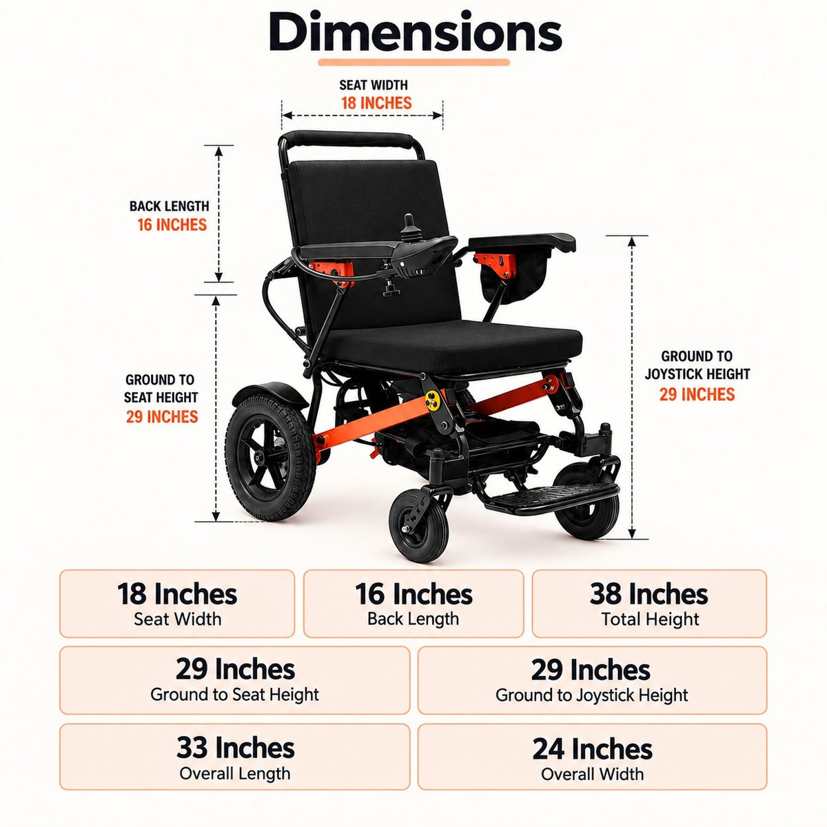Travel Lite Power Wheelchair