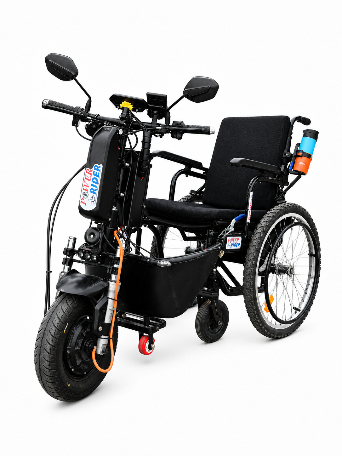 Power Rider with Manual Wheelchair