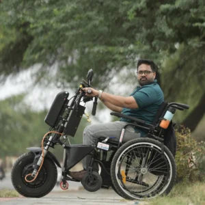 Power Rider – Wheelchair Attachment Scooter (Manual)