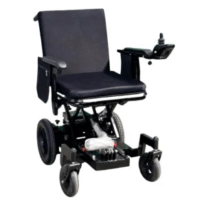 Height Adjustable Wheelchair with Scissor Lift Mechanism