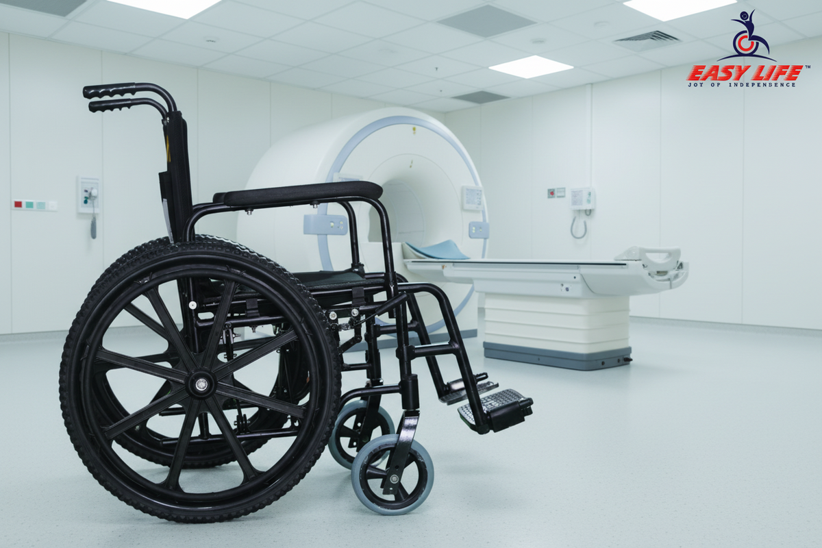 MRI Compatible Manual Wheelchair