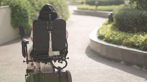 Height Adjustable Power Wheelchair – Telescopic Lifting Mechanism