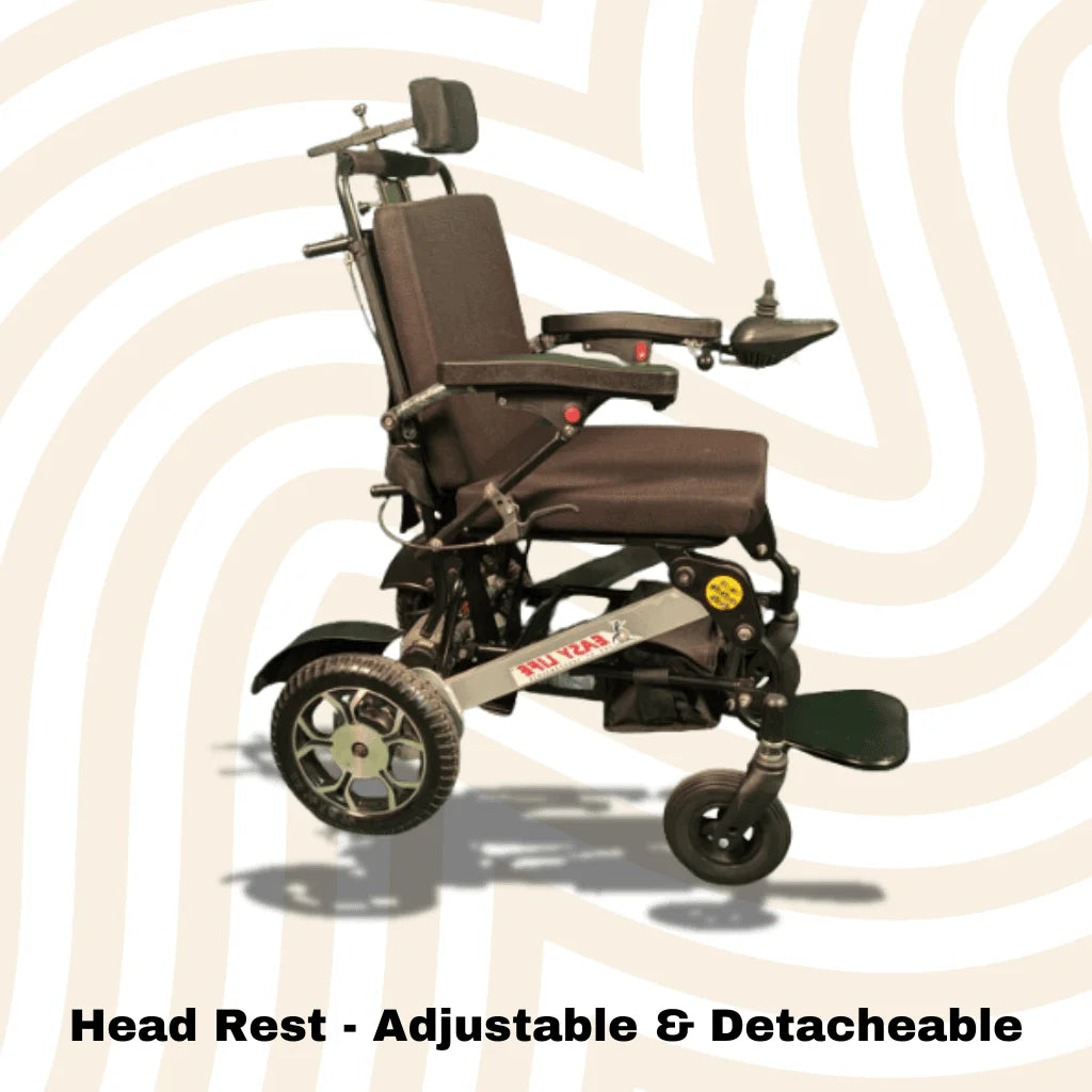 Travel Lite Power Wheelchair with Reclining Functionality