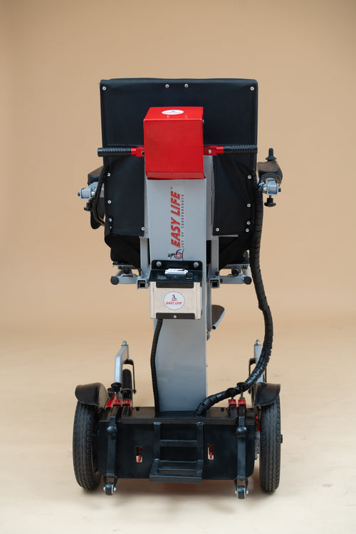 Self-Operated Ground Lifting Wheelchair